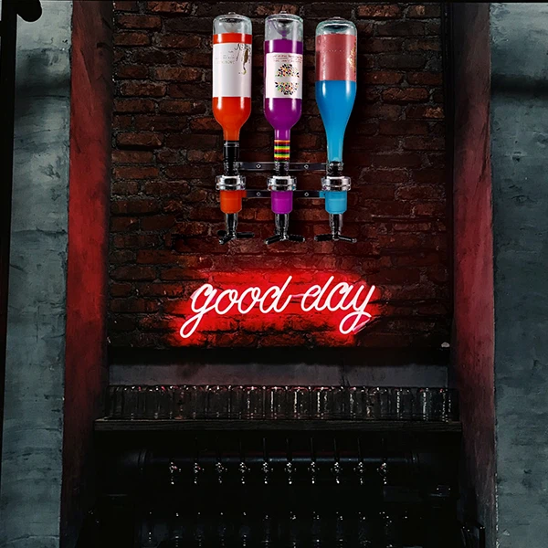 6 bottle liquor dispenser